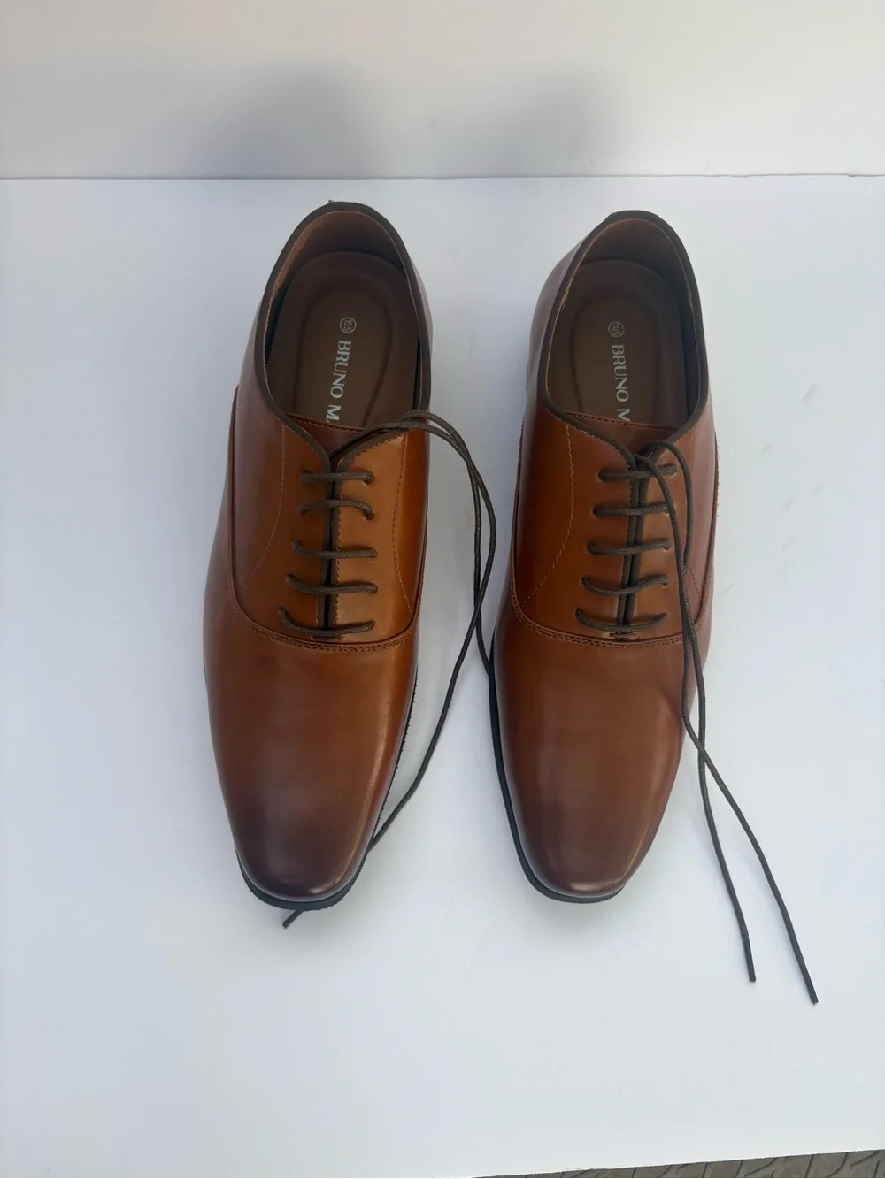 Classic Brown Leather Derby Shoes – Polished Men's Dress Oxfords